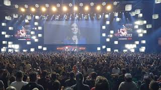 Ccxp 2018 - Sandra Bullock No Painel Da Netflix