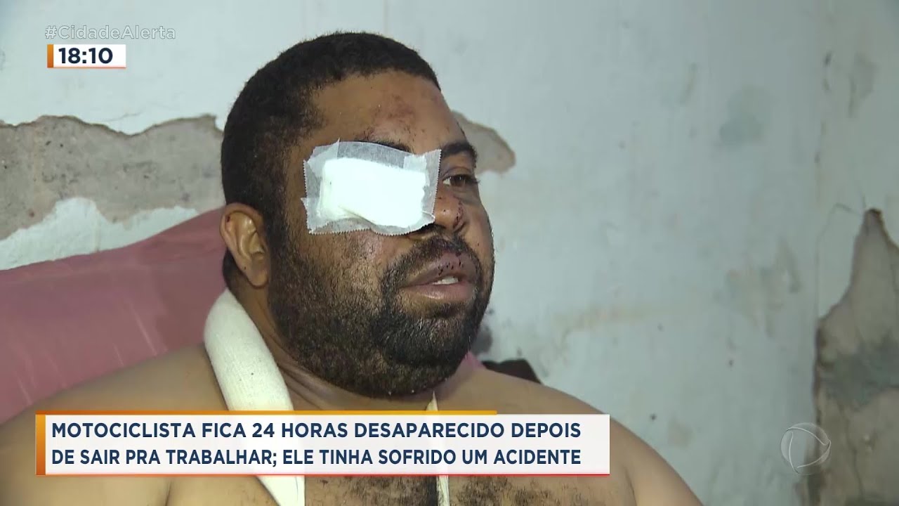 Motociclista sofre acidente e fica mais de 24 horas desaparecido em Ribeirão Preto