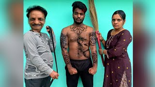 Orginal Tattoo Prank To My Family Daddy Got Extreme Angry -
