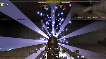 Ownage#2: LocKtar vs locust, game 1 - aerowalk (QuakeWorld)