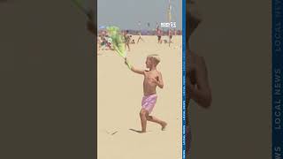 Intense heat drives crowds to West Michigan beaches to cool off