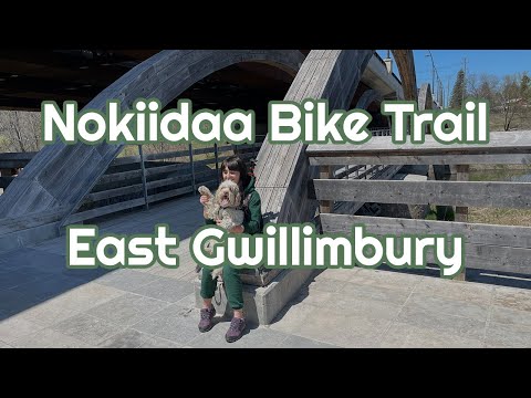 East Gwillimbury, Nokiidaa Bike Trail, The Newmarket Canal, Holland River Division, Ontario, Canada