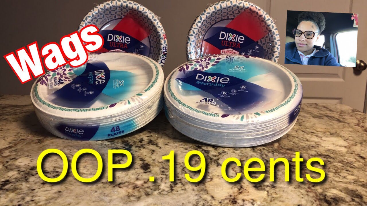 Walgreens 11/17 11/23/ cheap Dixie plates using coupons and points