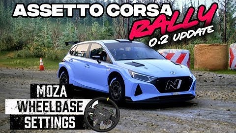 Assetto Corsa Rally | MOZA Pit House Settings Guide | Best Wheel Setup ⚙️