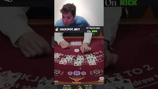 Net Worth ALL IN Finally PAYS #shorts  #gambler #blackjackcasino #casino