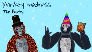 Monkey Madness, episode 1, The party