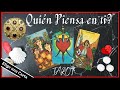 HAY ALGUIEN QUE NO PUEDE DEJAR DE PENSAR EN TI. QUE QUISIERA DECIRTE❓ QUE SIENTE❓ TAROT INTERACTIVO