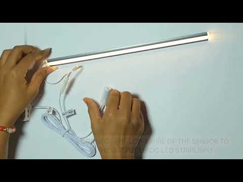 SINGLE DOOR IR SENSOR TYPE 2 WITH ADDED FADE ON OFF FEATURE FOR CABINET AND WARDROBE LIGHTING MEM248 - video from The Light Kart