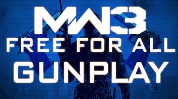 MW3 FFA Gunplay Gameplay + All Or Nothing Gameplay - New Community Playlist Game Modes