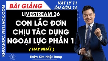 Con lắc đơn chịu tác dụng ngoại lực phần 1 - Vật lý 12 - Thầy Nhật Trung