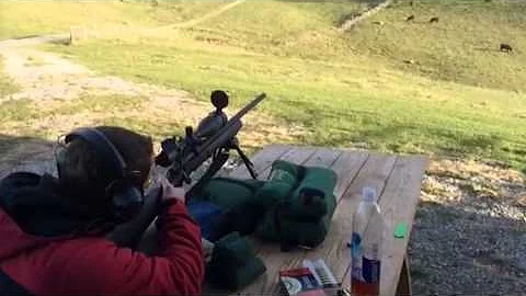 Banging steel from 1,000 yards