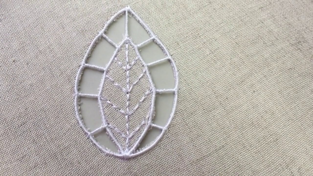 Вышивка ришелье