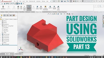 Solidworks tutorial for beginners exercise 13 in [2020]