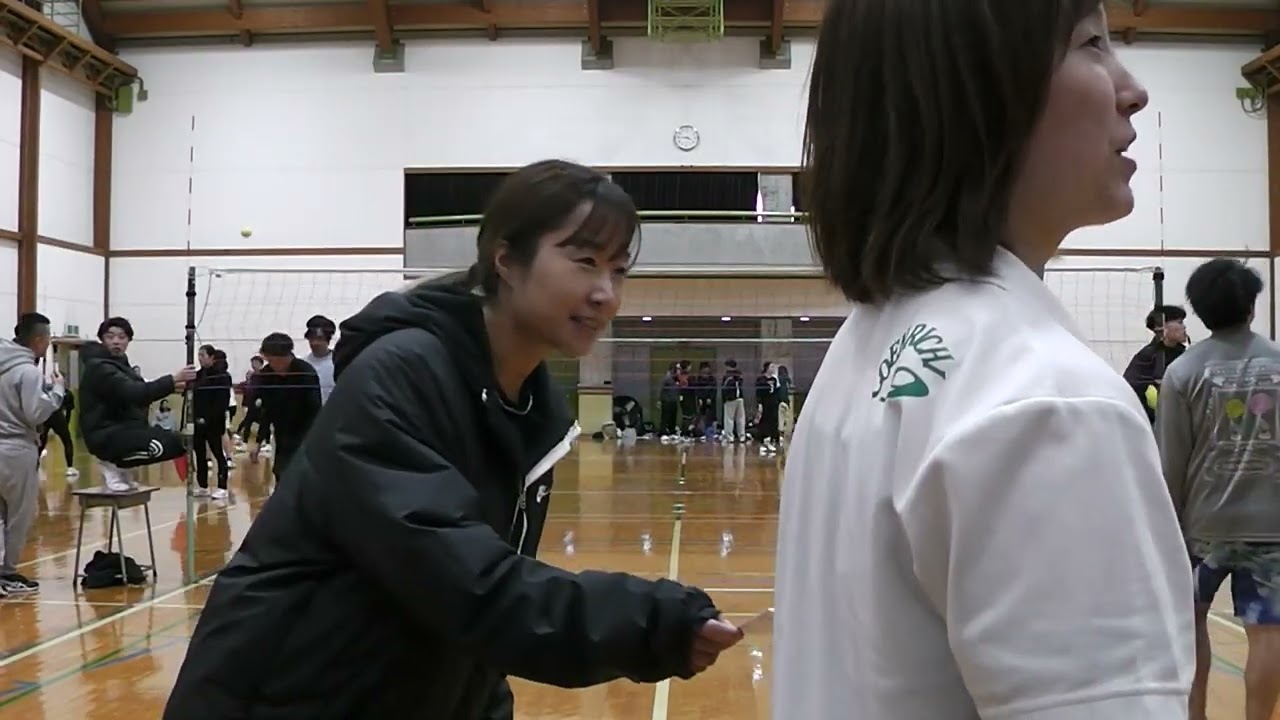 グラチャン２０２５決勝リーグ＠ソフトバレー赤村大会　マルディローズ（鹿児島県）対ヘリーハンセン（福岡県）