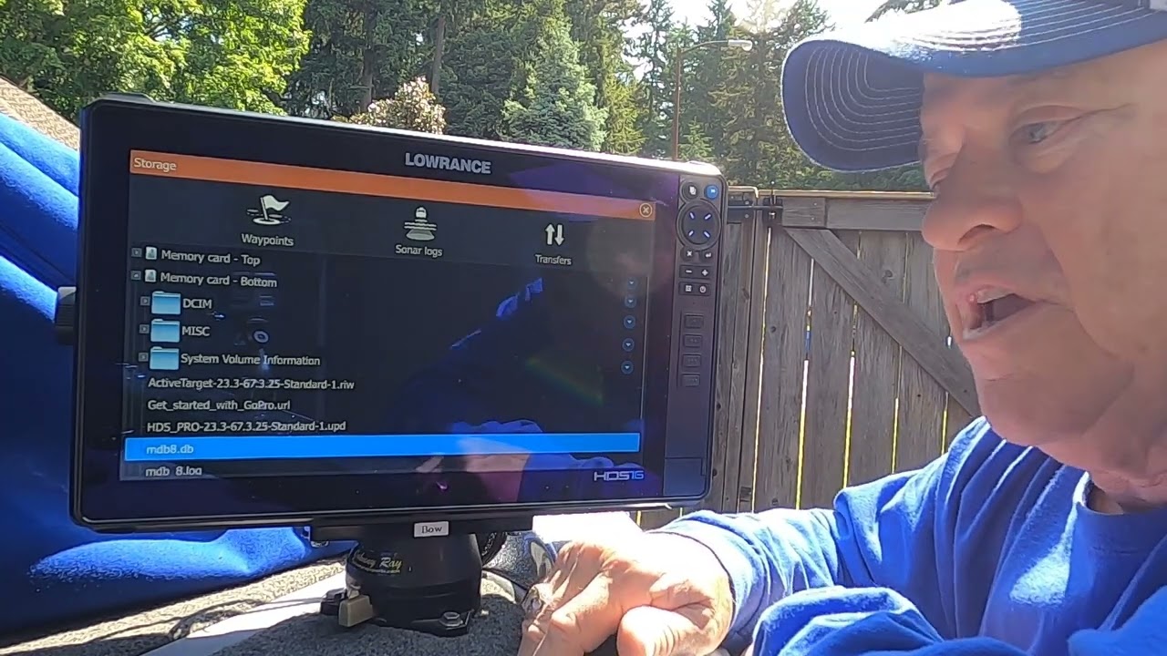 Установка обновления Lowrance Active Target 23.3