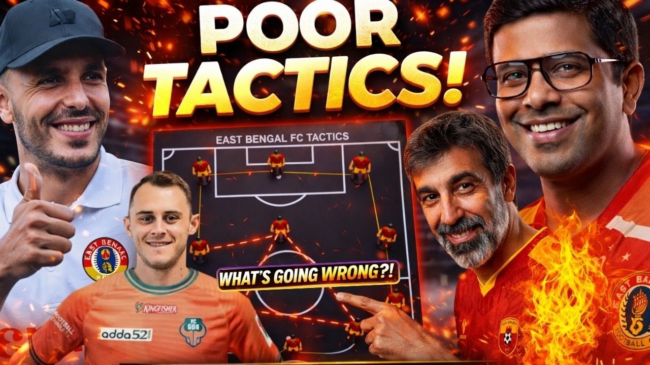 East Bengal 0–0 FC Goa | Oscar Tactical Issues vs Manolo’s Defensive Masterclass | ISL Analysis