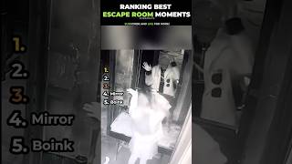 Ranking Escape Room Fails That Had Me Dead 😭 #shorts #fails #scarry