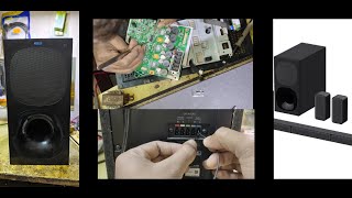 SONY ( S20R ) 5.1 DOLBY SOUND BAR [ POWER ON BUT AUDIO OUTPUT DEAD] how to easily process repairing