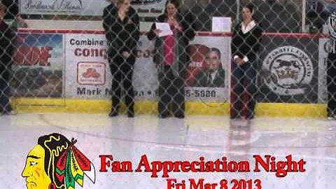 Fan Appreciation and Krista Gill Appreciation Night