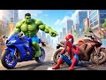 🏍️✌️SPIDER MAN Win Ultimate Biker Race Championship! Epic Racing Challenge.