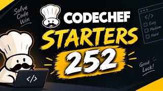 CodeChef Starters-252