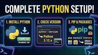 Don't Make This Mistake Installing Python in 2026! 🛑 #python #installation #pip