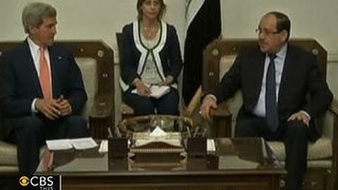 Secretary of State John Kerry makes surprise visit to Iraq