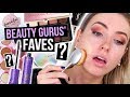 Full Face TESTING BEAUTY GURUS Makeup FAVORITES?! || What Worked & What DIDN'T