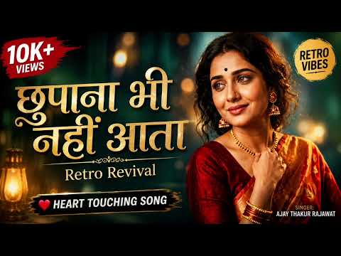 ❤️ Chhupana Bhi Nahi Aata | Heart Touching Retro Love Song | New Version 2025 | Retro Revival