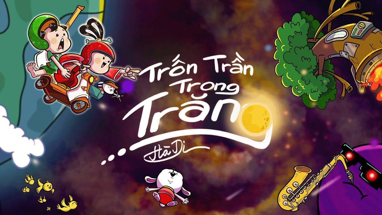 Hà Di - Trốn Trần Trong Trăng - Official Lyrics Video