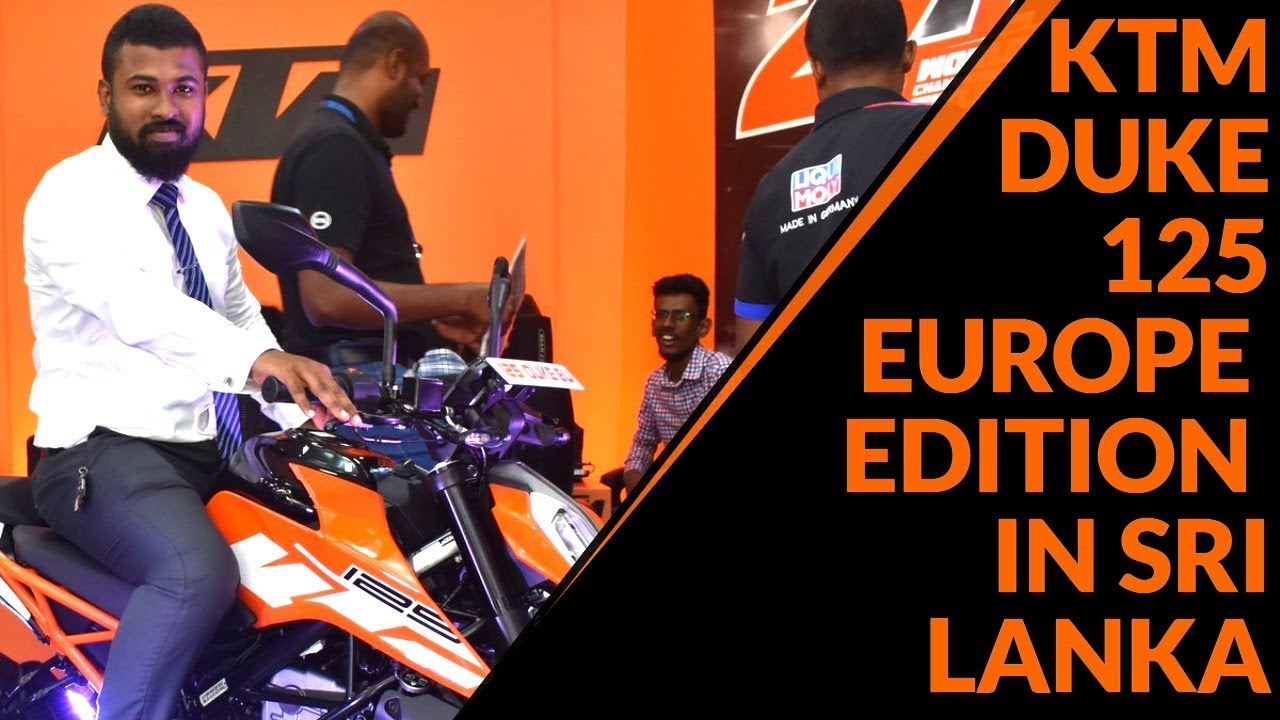 KTM DUKE 125 EU (Europe Edition) Official Launch Event INVITED