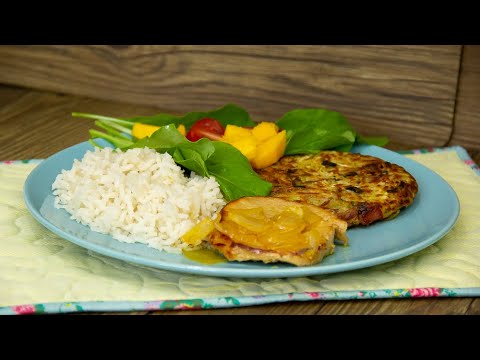 LOMBO DE PORCO E BATATA DOCE ROSTI