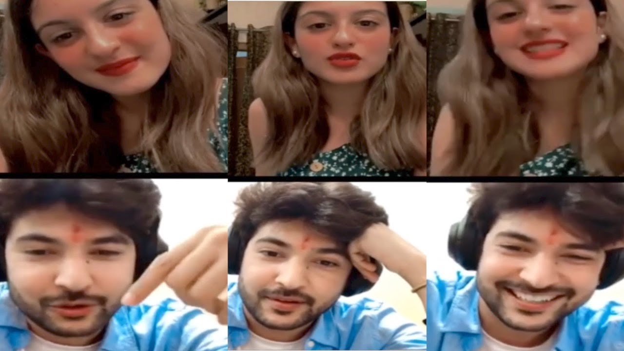 Shivin Narang & Tunisha Sharma LIVE Chat With Fans ||  INTERNET WALA LOVE 💖💕❤️