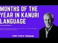 Months Of The Year In Kanuri Language Months Of The Year In Kanuri Language