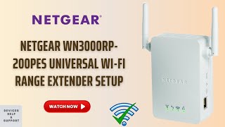 How to Setup Netgear WN3000RP WiFi Extender | WiFi Range Extender Step-by-Step screenshot 5