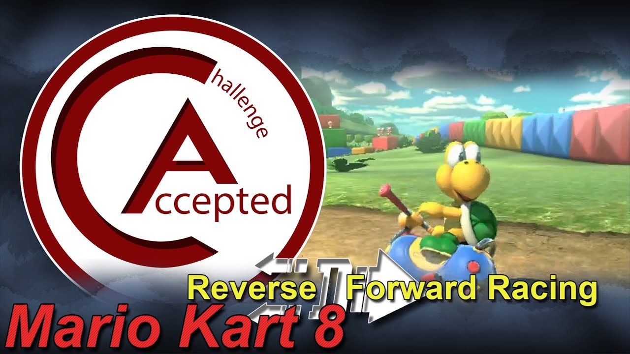 Mario Kart 8 (race 1 of 3) Challenge Accepted YouTube