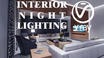 Best Tutorials 3ds Max Vray 5 Interior Night Time Part Two