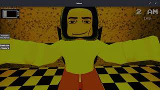 Jugando FNAF 2 en Roblox con unos amigos!