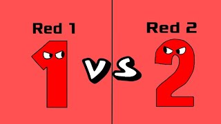 Red 1 Vs Red 2 - Year Number Vs Year Number