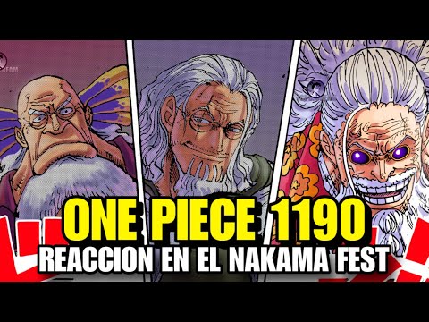 ONE PIECE 1190 REACTION AT THE NAKAMA FEST: DON SCOPPER GABAN