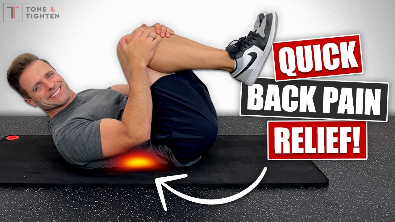 FAST Lower Back Pain Relief! [7-Min Follow-Along Stretches]