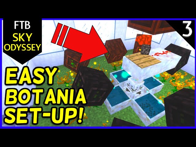 Ftb Sky Odyssey Easy Botania Automated Mana Ep3 Youtube