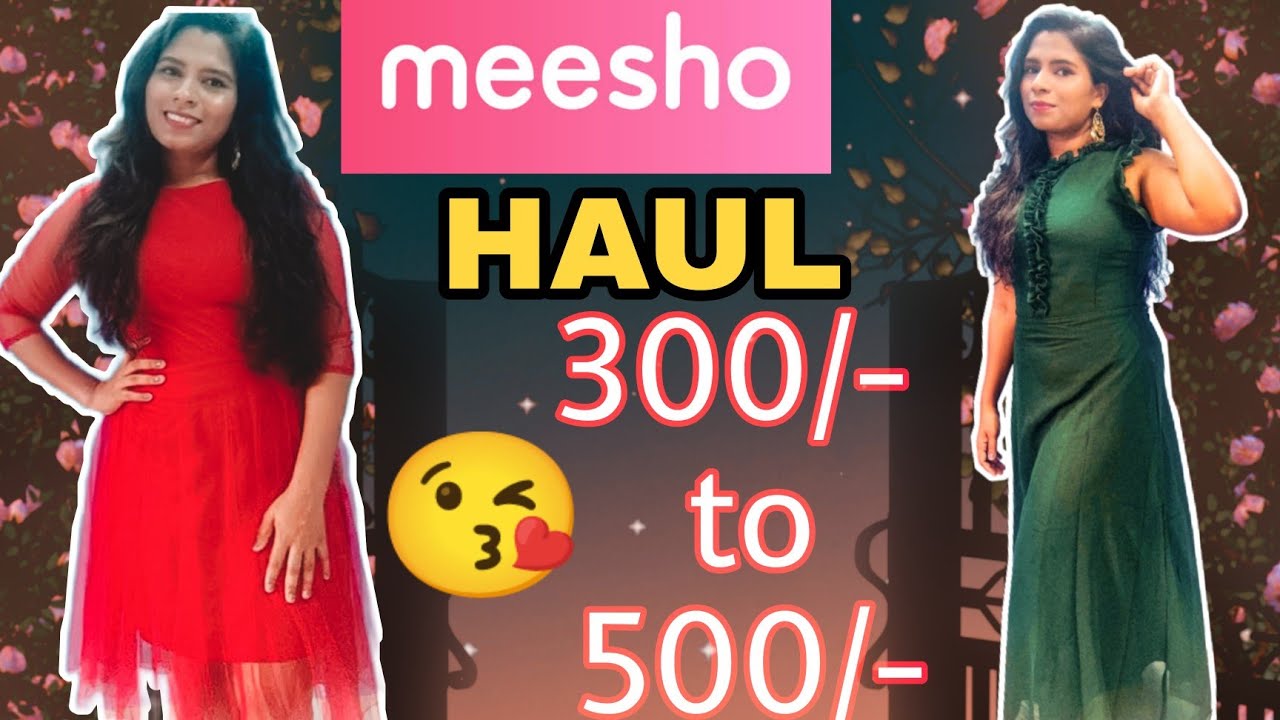 Meesho Haul Trendy One Piece Dress Summer Dress Haul Under 500 Stylish Dress Part 1 Youtube