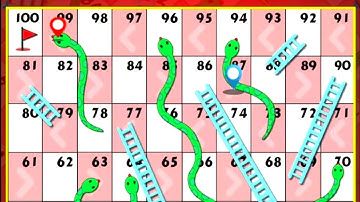 Snake and ladder game | Snake and ladder 2 players