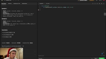 Buy Two Chocolates | 2706 Leetcode | Python3