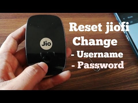 How to reset jiofi