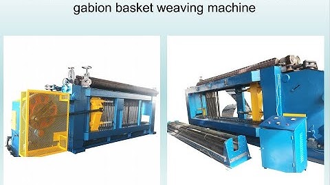 Our team at Nepal and gabion box wire mesh fence machine working video +86 182 3048 9099