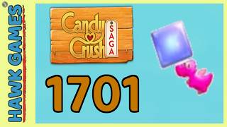 Candy Crush Saga Level 1701 (Jelly & Release the Sprinks level) - 3 Stars Walkthrough, No Boosters screenshot 1