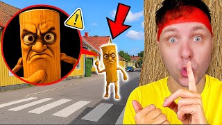 Jag Hitta Tung Sahur Med Drönare Utanför Mitt Hus