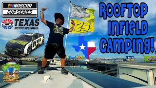 Texas Motor Speedway Nascar Infield Camping Cup Race & Special Visitor for DFW RV Show Party!